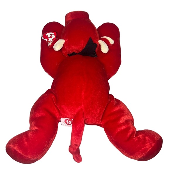 TY Pillow Pal Red Snort Bull 1997 Retired Beanie Babies With Tag Plush Stuffed - Picture 4 of 8
